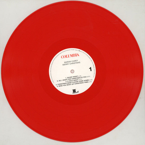 MARIAH CAREY / Merry Christmas (Red Vinyl 2015, LP) – TICRO MARKET