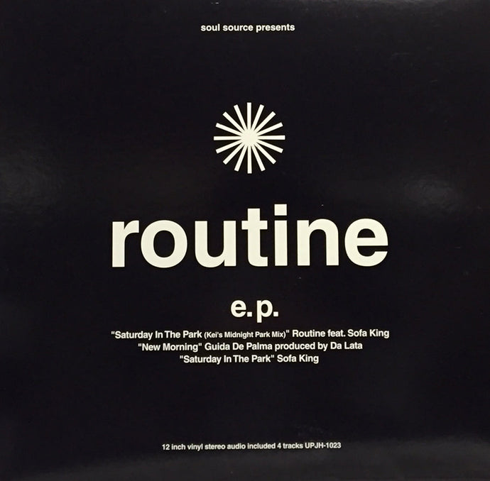 ROUTINE / Routine E.P. (inc. Saturday In The Park ) 12inch – TICRO