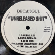 DE LA SOUL / Unreleased Shit (DEL 001, 12inch)