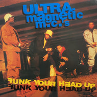 ULTRAMAGNETIC MC'S / Funk Your Head Up (510987-1,LP)  Printed White label.