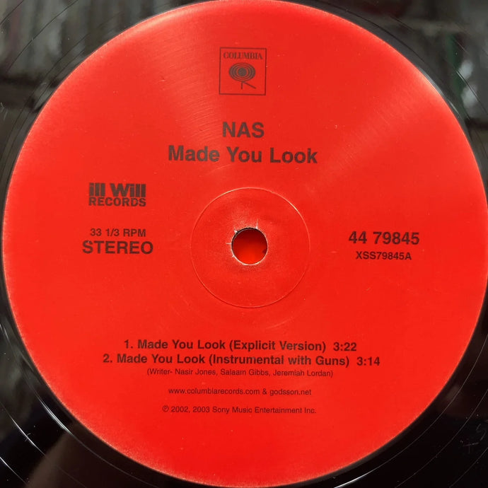 NAS / Made You Look (44 79845, 12inch)