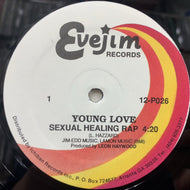 YOUNG LOVE / Sexual Healing Rap (12-P026, 12inch)