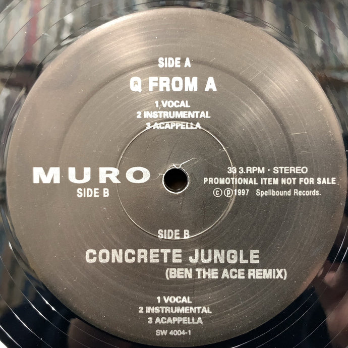 MURO / Q From A (SW-4004, 12inch)