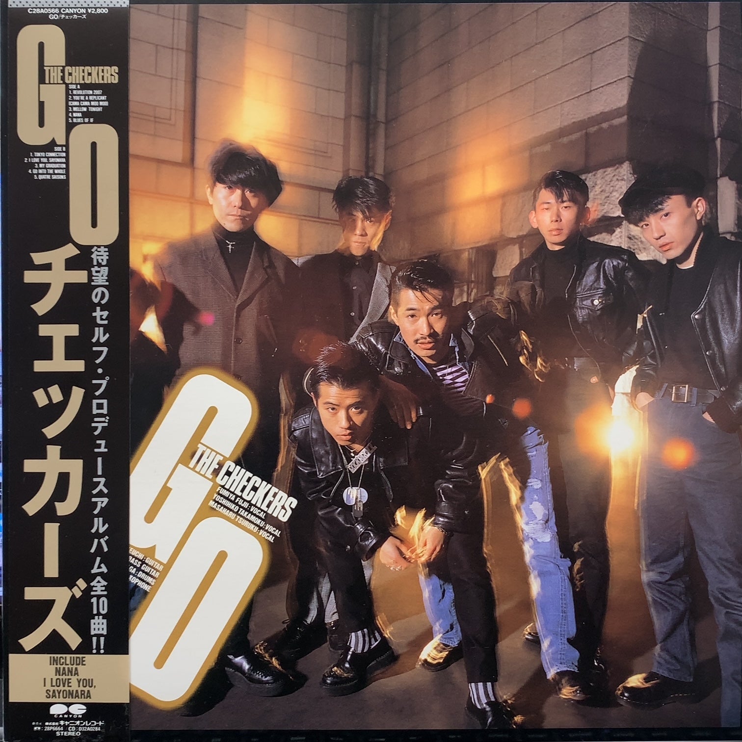 THE CHECKERS GO 12インチレコード チェッカーズ / GO (C28A0566,LP) 帯付 – TICRO MARKET