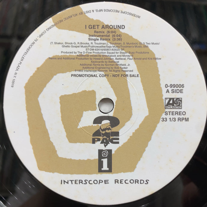 2PAC / I Get Around (Reissue, 12inch) – TICRO MARKET