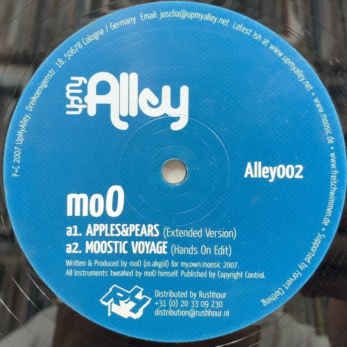MOO / Apples & Pears (Alley002, 12inch)