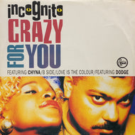 INCOGNITO / Crazy For You (TLKX 14, 12inch)