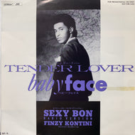 BABYFACE - FINZY KONTINI / Tender Lover / Sexy Bon (SEP-76, 7inch) Promo