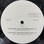 COOL NOTES / NICKI RICHARDS / Make This A Special Night / Summer Breeze (NH 002, 12inch)