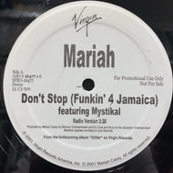 MARIAH CAREY / Don't Stop (Funkin' 4 Jamaica) 7087 6 16477 1 6, 12inch Promo