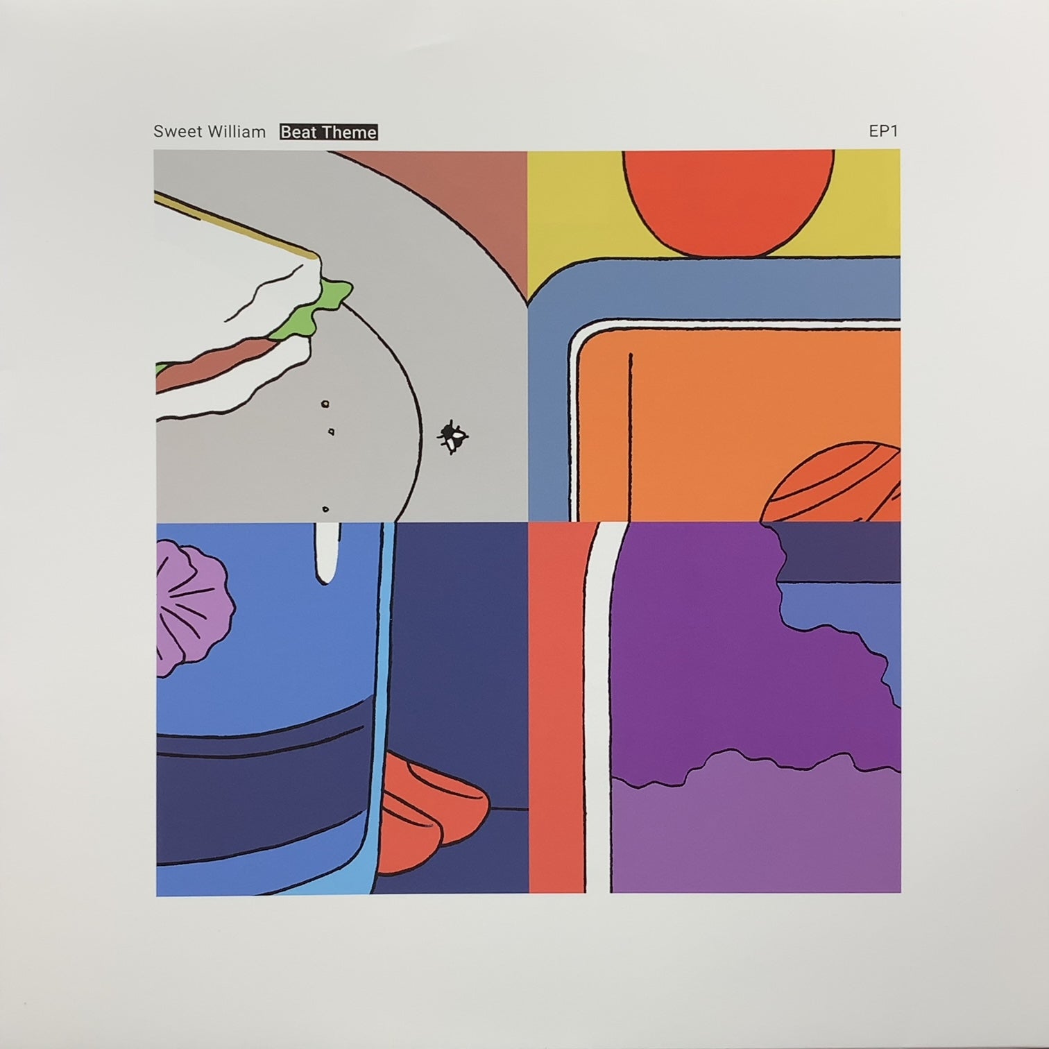 Sweet William Beat Theme EP1 & EP2 レコード