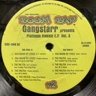 GANG STARR / Platinum Classics E.P. Vol. 3 (BBC-044, 12inch)