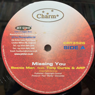 BEENIE MAN feat. TONY CURTIS & ARP / Missing You / Sweetness Of Your Love (CRT3526, 12inch)