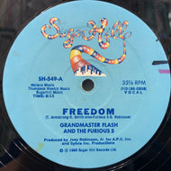GRANDMASTER FLASH & THE FURIOUS FIVE / Freedom (SH-549, 12inch)