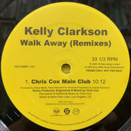 KELLY CLARKSON / Walk Away (Remixes) (82876 82501 1, 12inch x 2) Promo