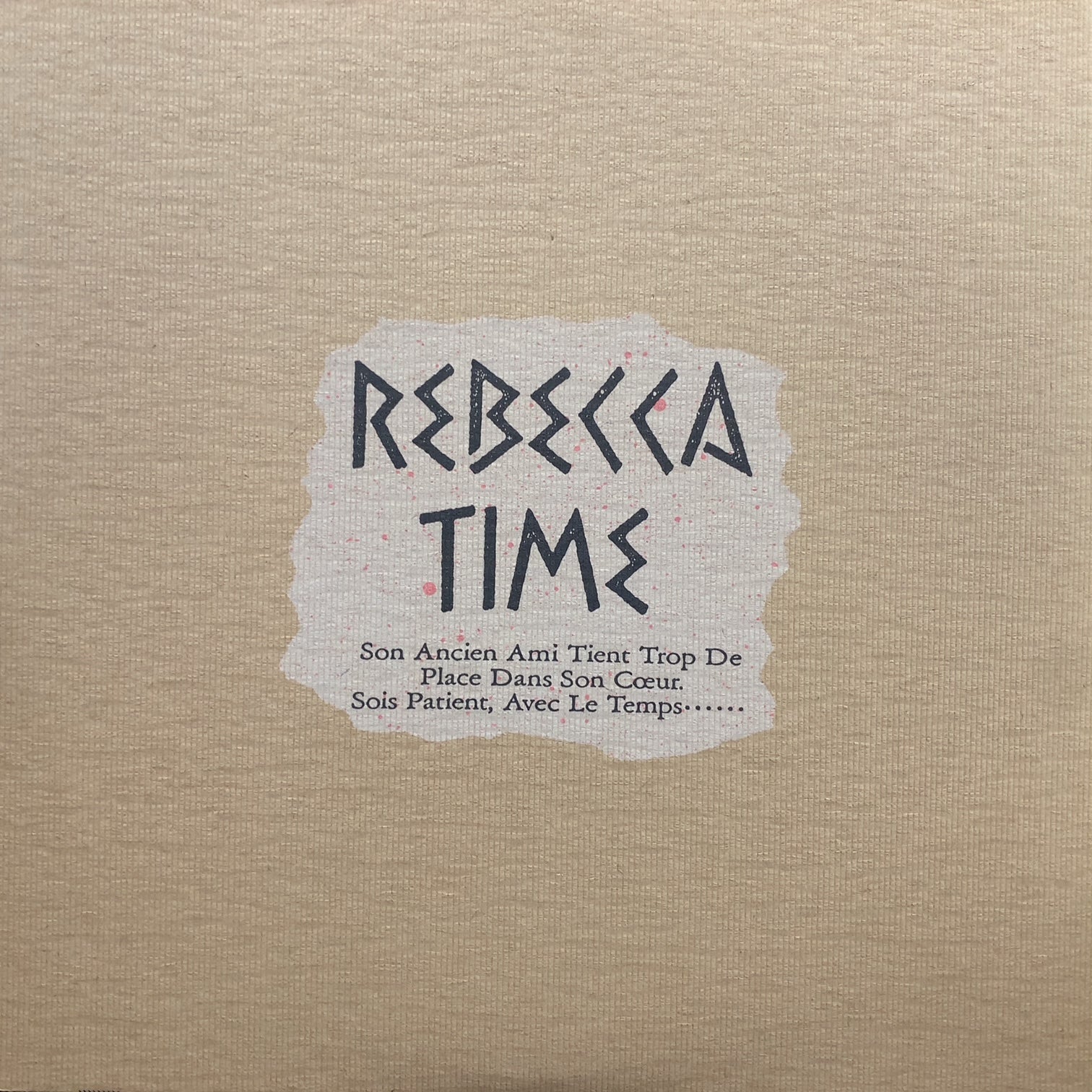 REBECCA TIME ブラックレコード 開封済 REBECCA レベッカ / Time (28AH-2103 FB, LP) – TICRO MARKET