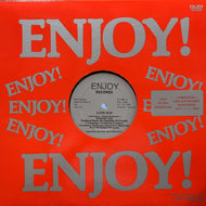 SPOONIE DEE & THE TREACHEROUS THREE / Love Rap / The New Rap Language (Enjoy, EN-6002, 12inch) Reissue