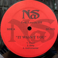 NAS / It Wasn't You (SD-1022, 12inch)