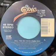 MICHAEL JACKSON / Will You Be There (34-77060, 7inch)