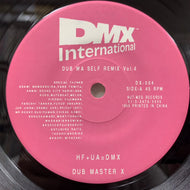 DUB MASTER X / Dub Wa Self Remix Vol.4 (DX-004, 7inch)