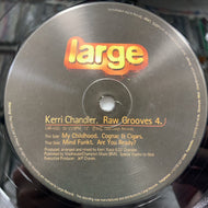 KERRI CHANDLER / Raw Grooves 4 (LAR-033, 12inch)
