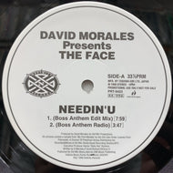 FACE, STARBEAT 2000, TITAN / Needin'U (Boss Anthem) / Go Round Again / Corazon (PRT-8423, 12inch) Promo