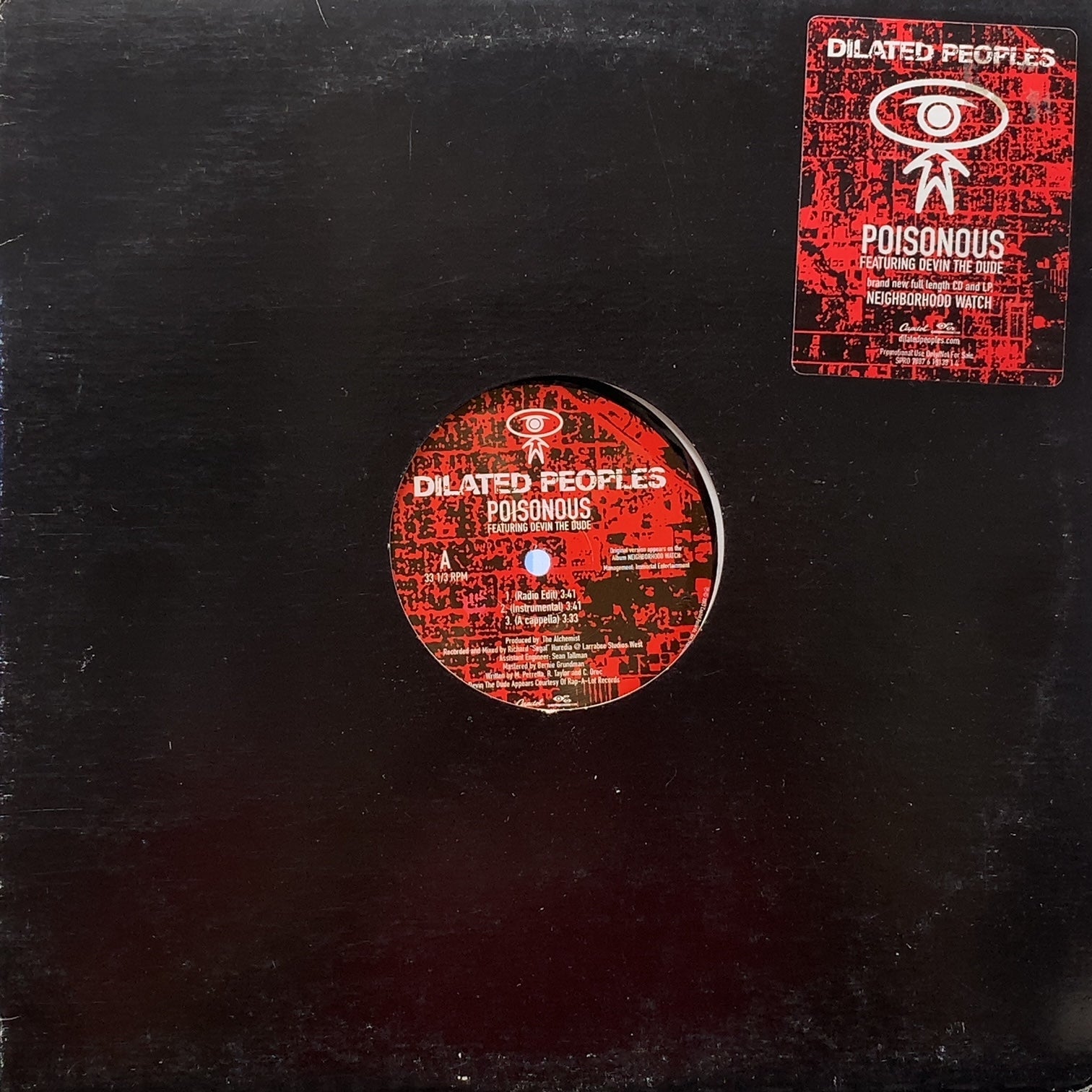 DILATED PEOPLES / Poisonous (SPRO 7087 6 18138 14, 12inch) – TICRO