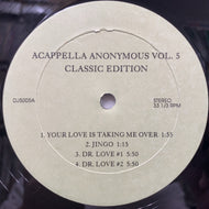 V.A. / Acappella Anonymous Vol. 5 (Classic Edition) (DJ 5005, LP)