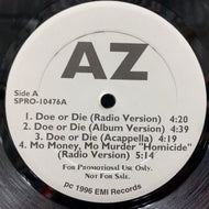 AZ / Doe Or Die (SPRO-10476, 12inch) Promo