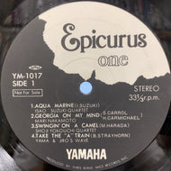 V.A.(鈴木勲カルテット,中本マリ) / Epicurus One (YM-1017, LP)