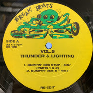 THUNDER & LIGHTING / Bumpin' Bus Stop (OB-105, 12inch)