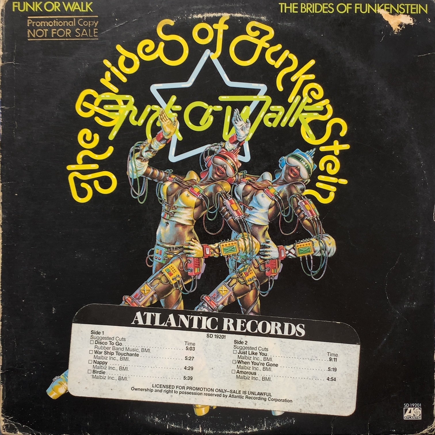 BRIDES OF FUNKENSTEIN / Funk Or Walk (SD 19201, LP) – TICRO MARKET