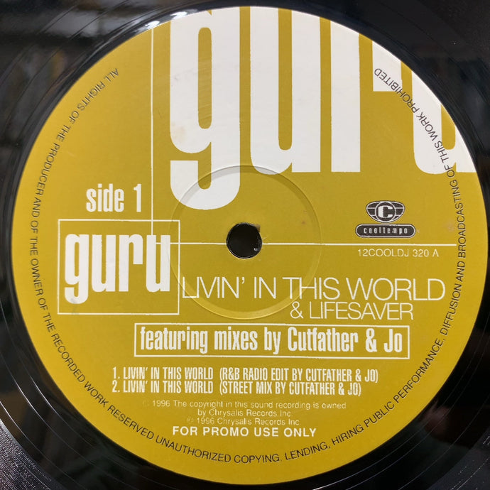 GURU / Livin' In This World / Lifesaver (Reissue, 12inch)
