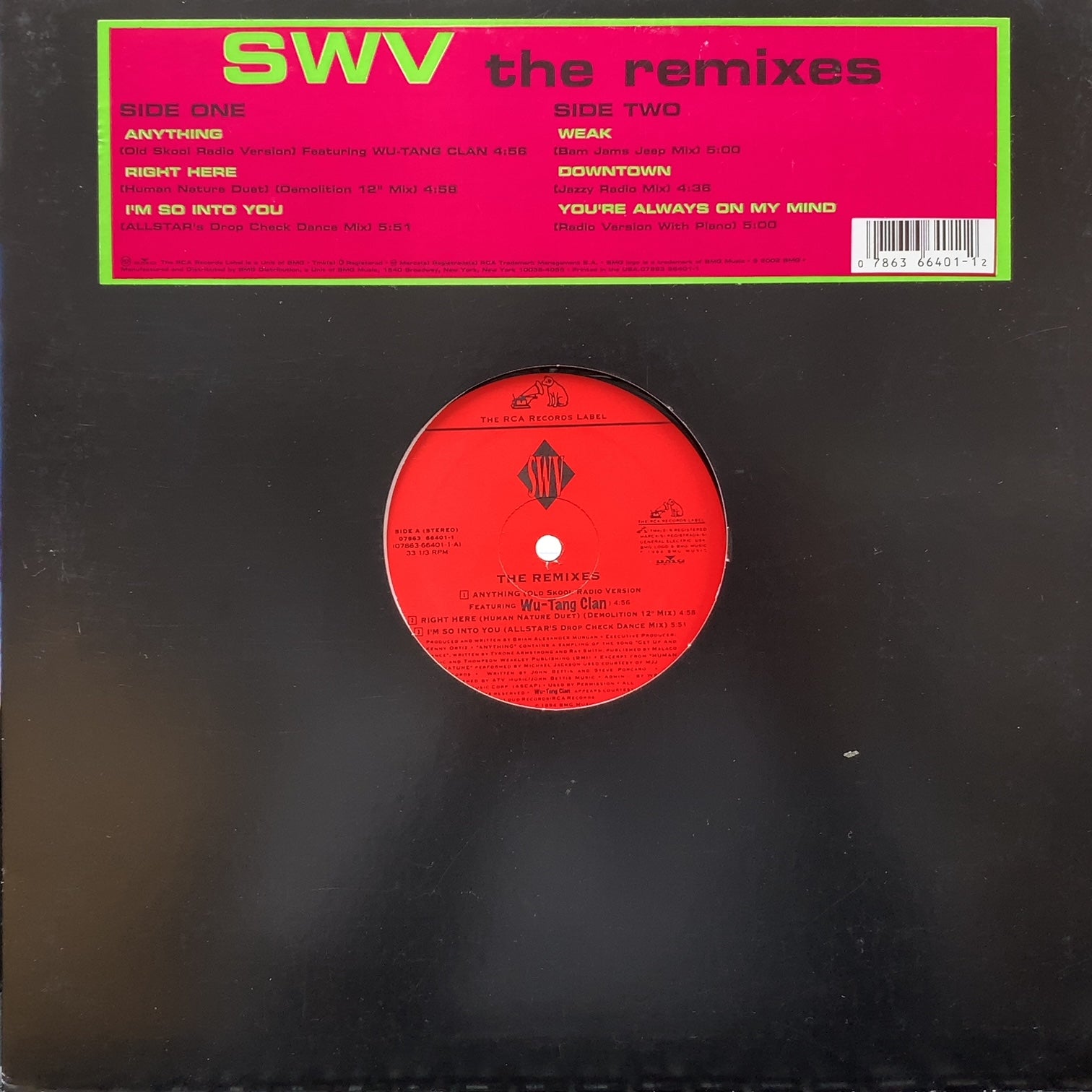 SWV / The Remixes (07863 66401-1, 12inch) Repress – TICRO MARKET