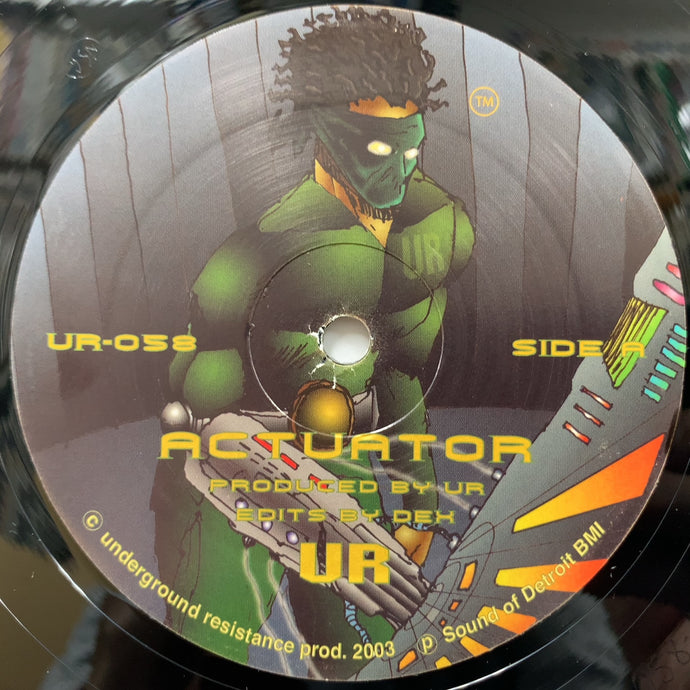 UNDERGROUND RESISTANCE / Actuator (UR-058, 12inch) – TICRO MARKET