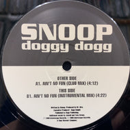 SNOOP DOGGY DOGG / Ain't No Fun (Interscope, UK, 12inch)