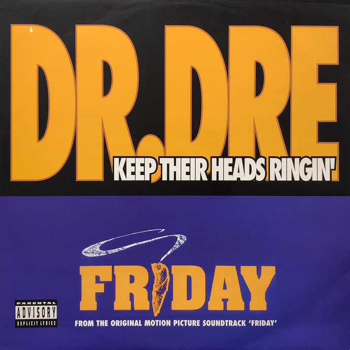 DR. DRE / Keep Their Heads Ringin' / Take A Hit (PTYST 103, 12inch