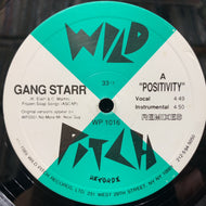 GANG STARR / Positivity (WP 1016, 12inch) Reissue