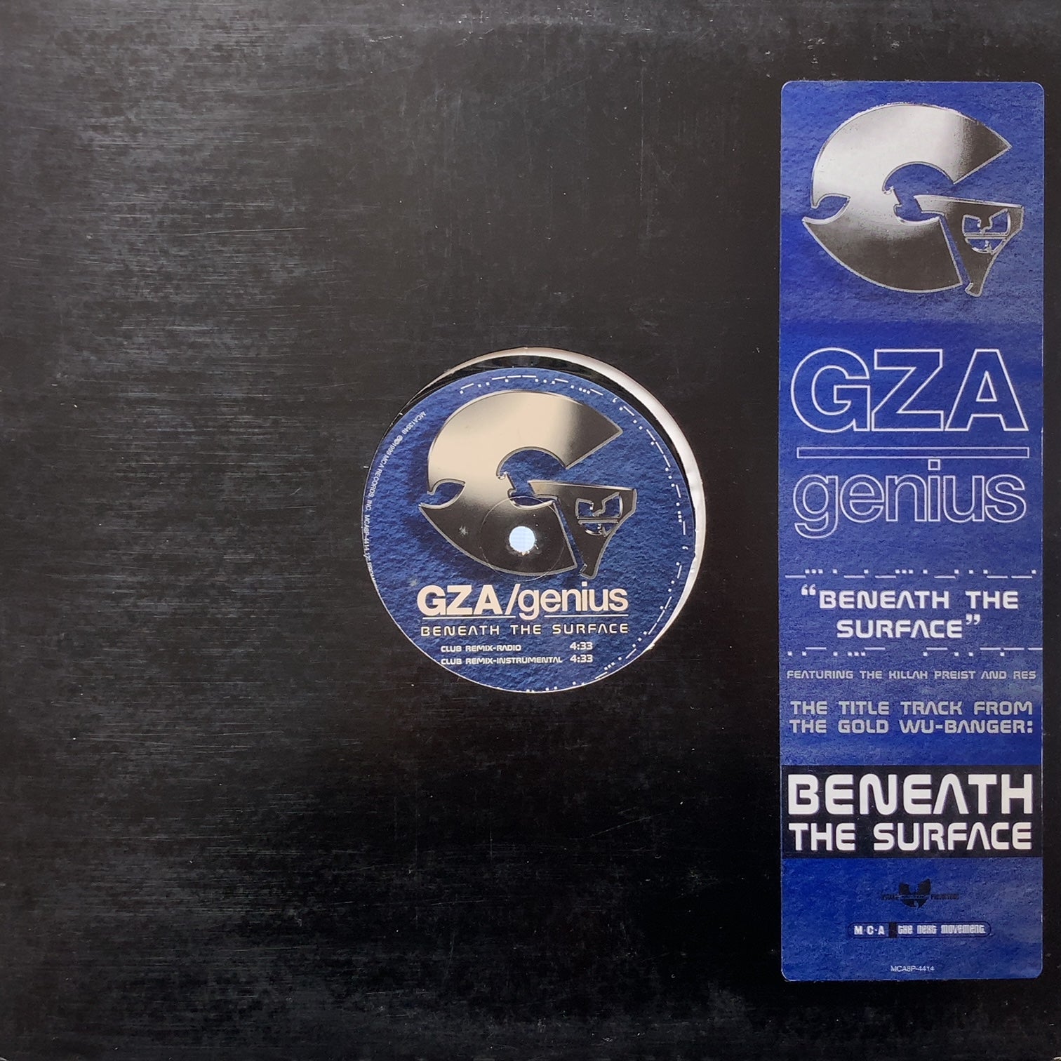 GZA ／ Genius / Beneath The Surface (MCA8P-4414, 12inch)