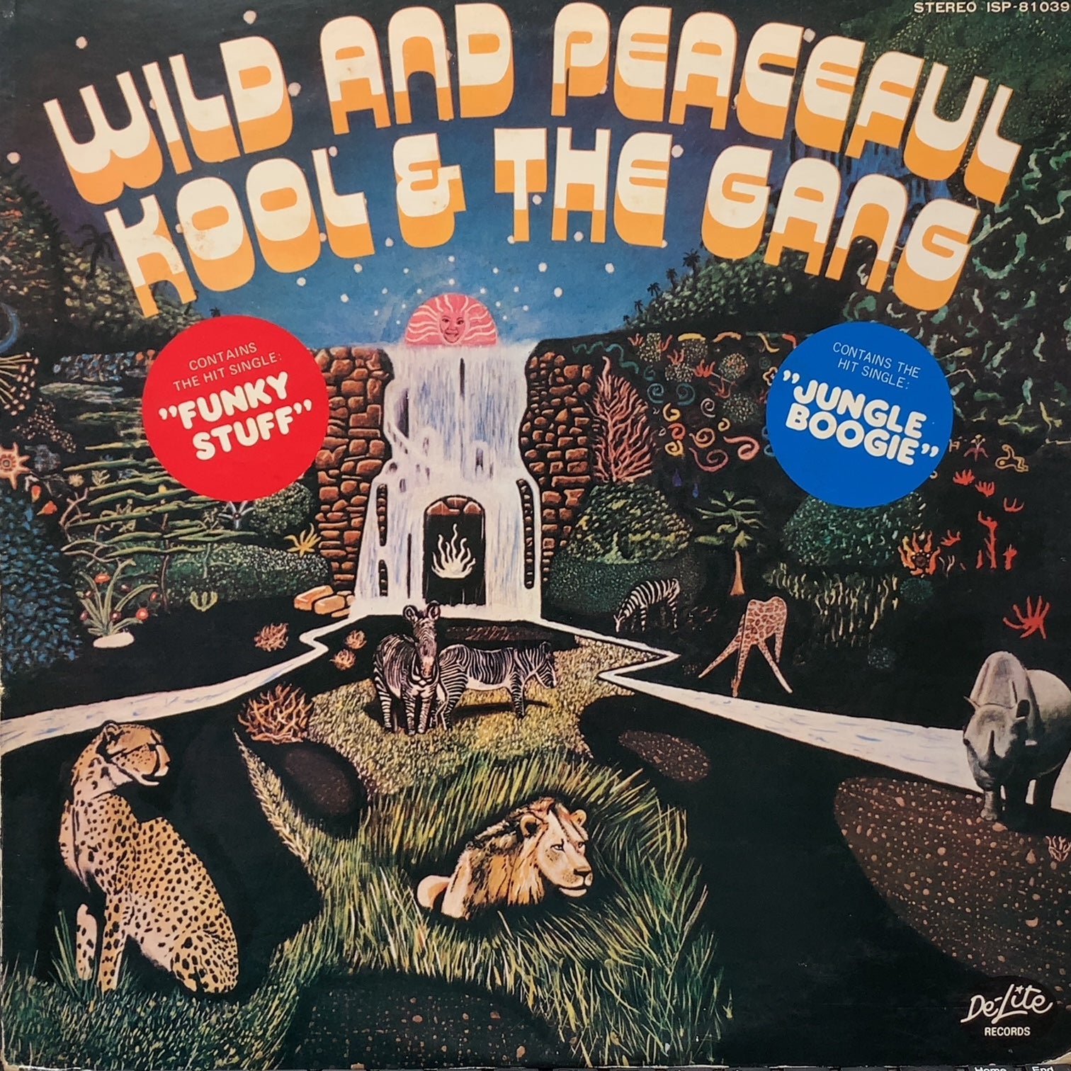 Kool & The Gang　wild　レアグルーヴ　FUNK　サンプリング KOOL & THE GANG / Wild And Peaceful (ISP-81039, LP) – TICRO MARKET
