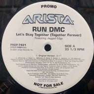 RUN D.M.C. / Let's Stay Together (Together Forever) PRDP-7431, 12inch