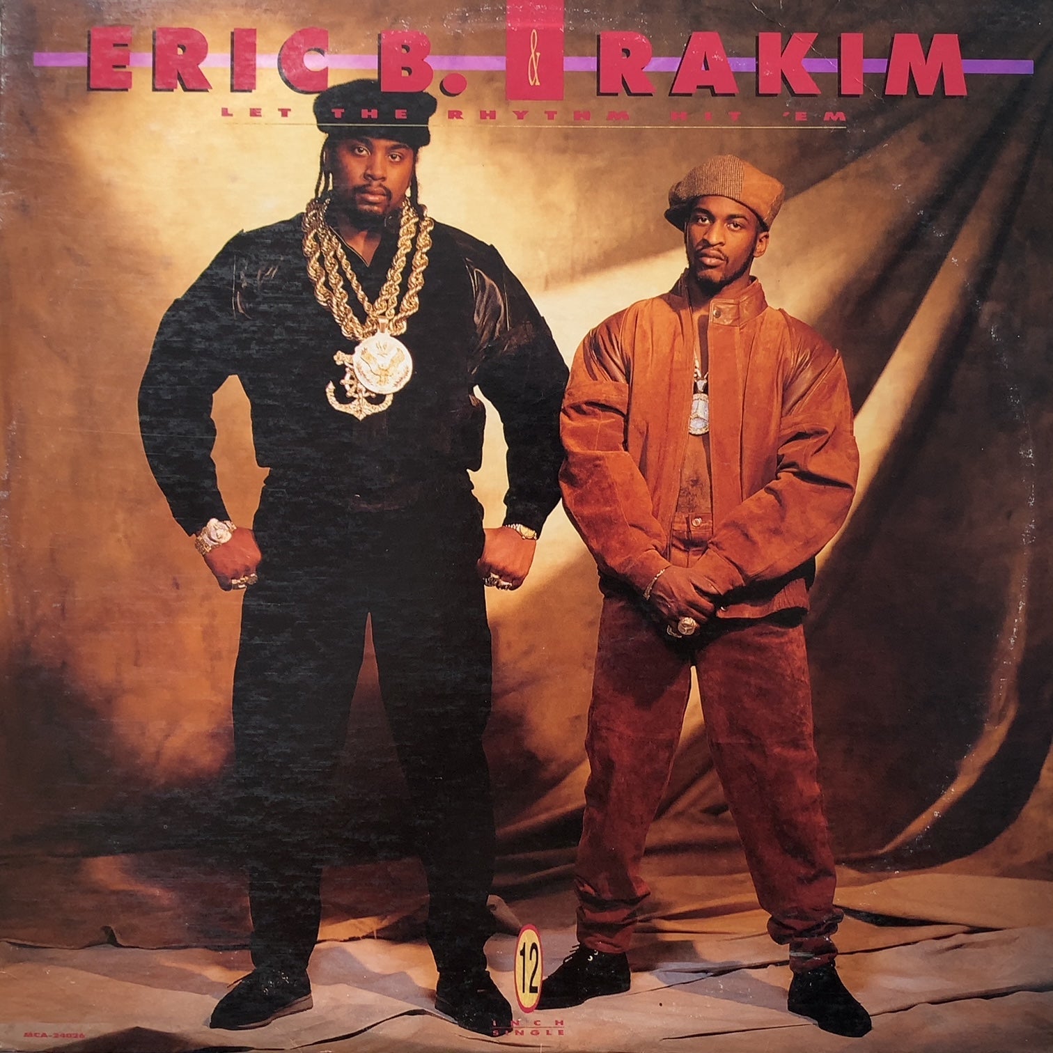 ERIC B & RAKIM / Let The Rhythm Hit 'Em (MCA-24026, 12inch