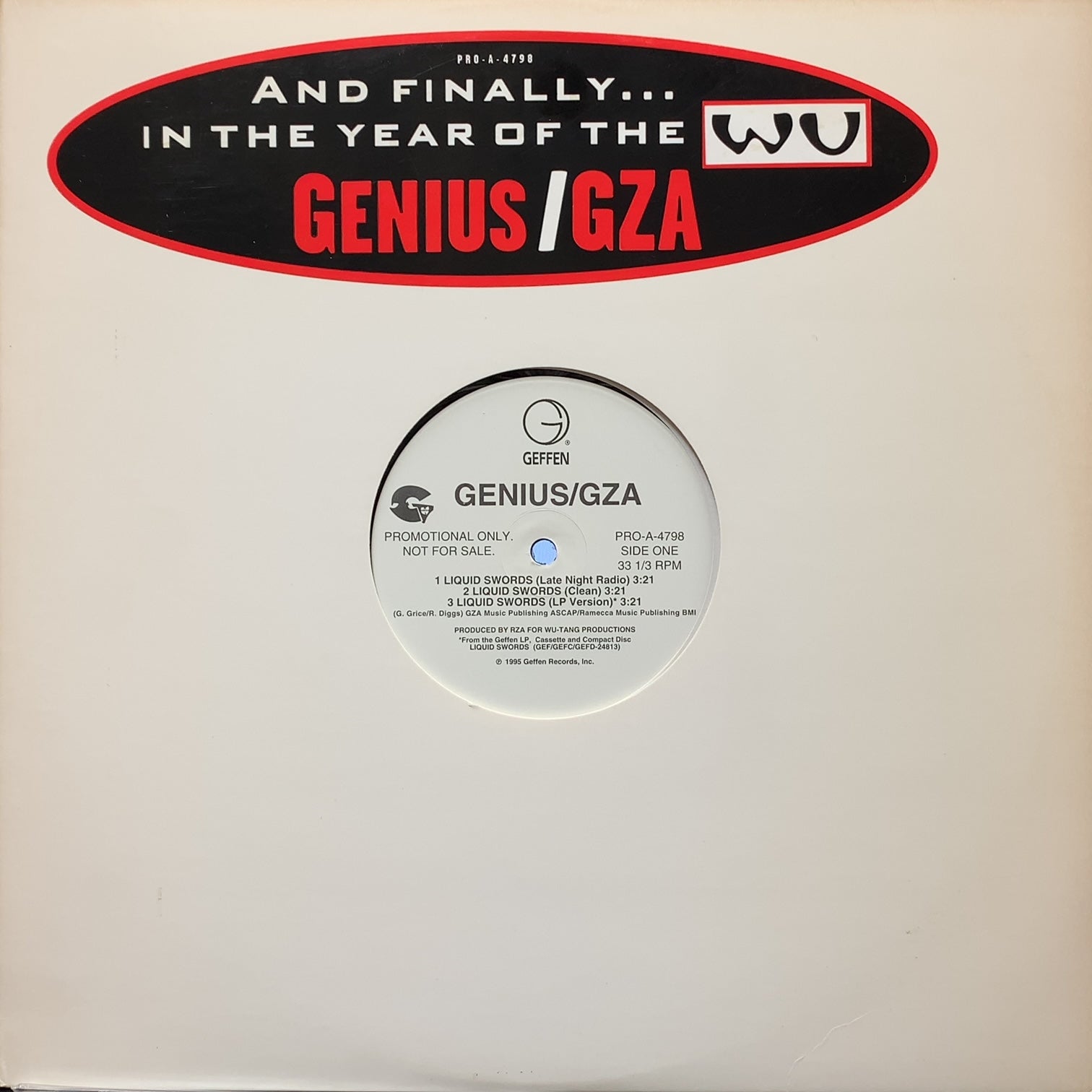 洋楽Genius / GZA – Liquid Swords LP US盤 - www.glchs.on.ca