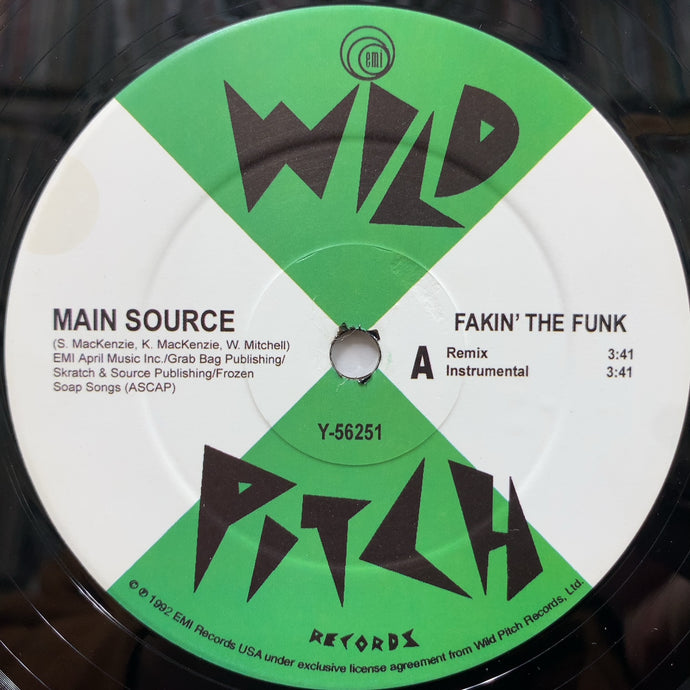 MAIN SOURCE / Fakin' The Funk (Reissue, 12inch)