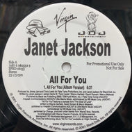 JANET JACKSON / All For You (SPRO-16153, 12inch)