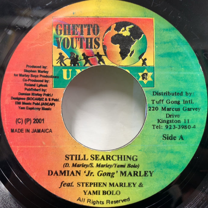 DAMIAN JR.GONG MARLEY / Still Searching / More Justice (none, 7inch)