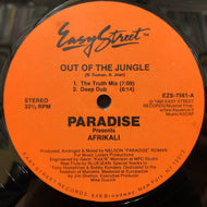 PARADISE PRESENTS AFRIKALI  / Out Of The Jungle (EZS-7561, 12inch)