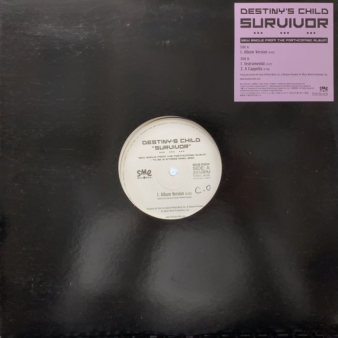 Destiny's Child – Survivor アナログレコード LP
