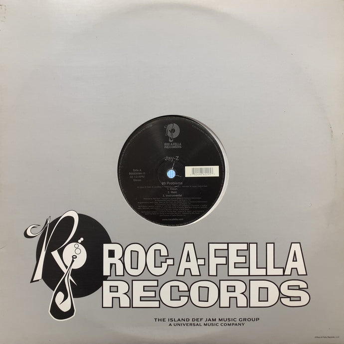 JAY-Z / 99 Problems / My 1st Song (B0002484-11, 12inch) – TICRO MARKET