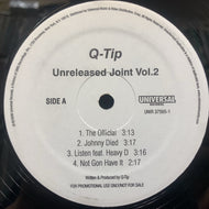 Q-TIP / Unreleased Joint Vol. 2 (UNIR 37565-1, LP)